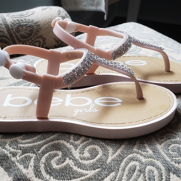 Bebe girls sandals sz 11/12C - Picture 2 of 6